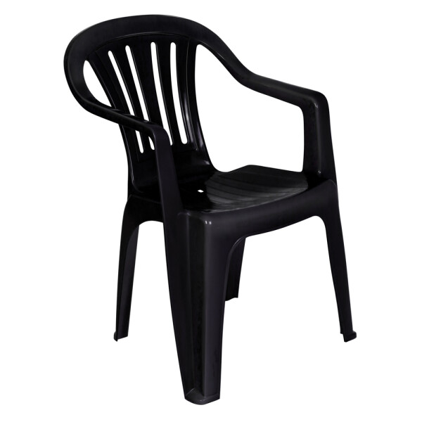 SILLA BELA VISTA CON APOYA BRAZOS MOR NEGRA NEGRO