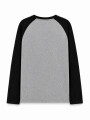 REMERA STEFAN GRIS MELANGE M