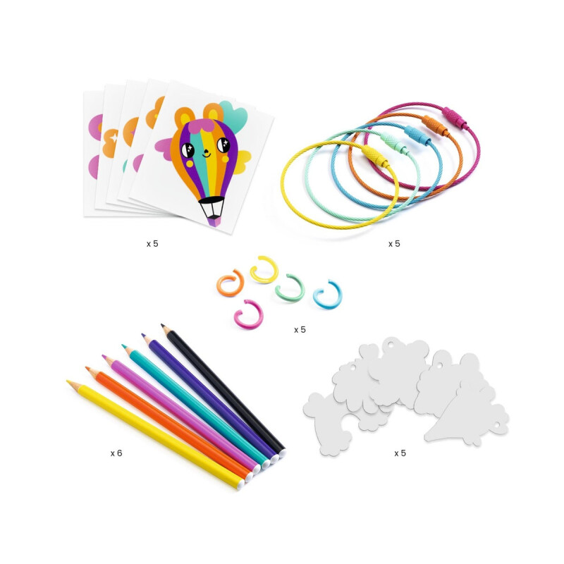 Kit para hacer Llavero Kawaii Kit para hacer Llavero Kawaii