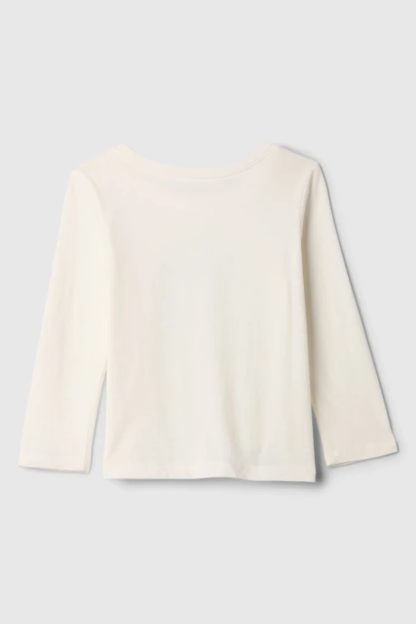 Remera Logo Gap Toddler Niña New Off White