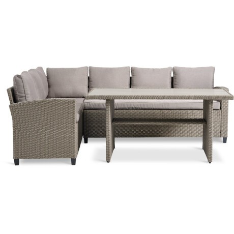 Set Jardin Agermose 6 Plazas Natural