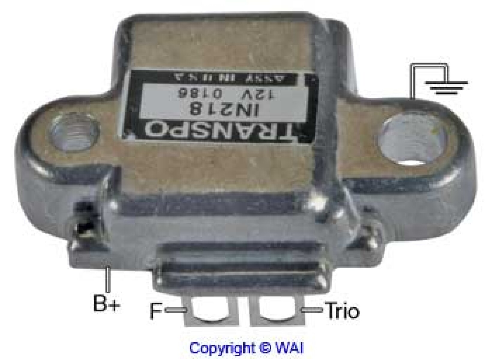 REGULADOR VOLTAJE - REGULADOR NIPONDENSO TOYOTA COLORAD-89 TRANSPO 