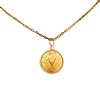 Dije Primera Comunión-Oro bajo-Sin piedra-CP8590 sinpiedra
