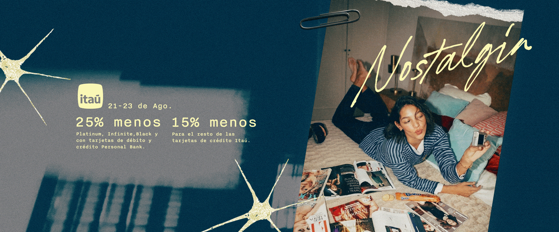 25% y 15% ITAÚ
