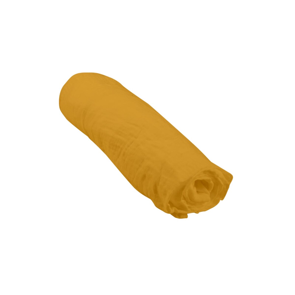 SÁBANA BAJERA CUNA - ALGODON AMARILLO COTTON GAUZE 