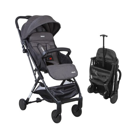 Coche de paseo Infanti Terrain plegable con una mano Negro