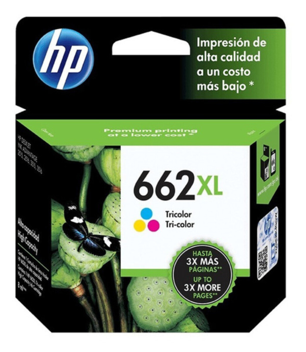 HP CZ106AL (662XL) COLOR 1515/3545/2645 300CPS - Hp Cz106al (662xl) Color 1515/3545/2645 300cps 