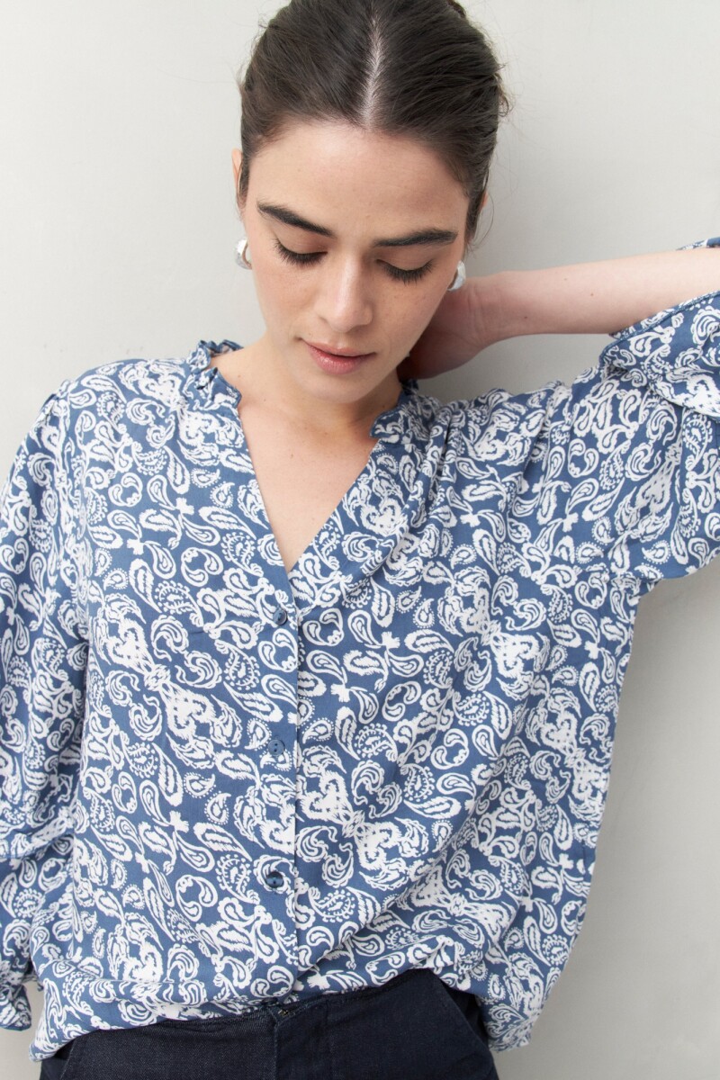 CAMISA ZEPHYR Azul Marino