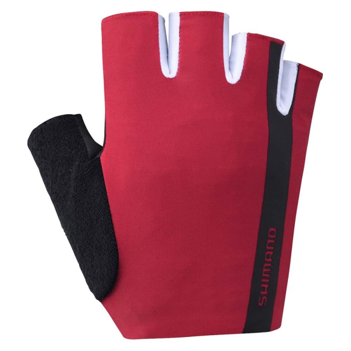 Guantes Ciclista Cortos Shimano Value Unisex - Rojo 