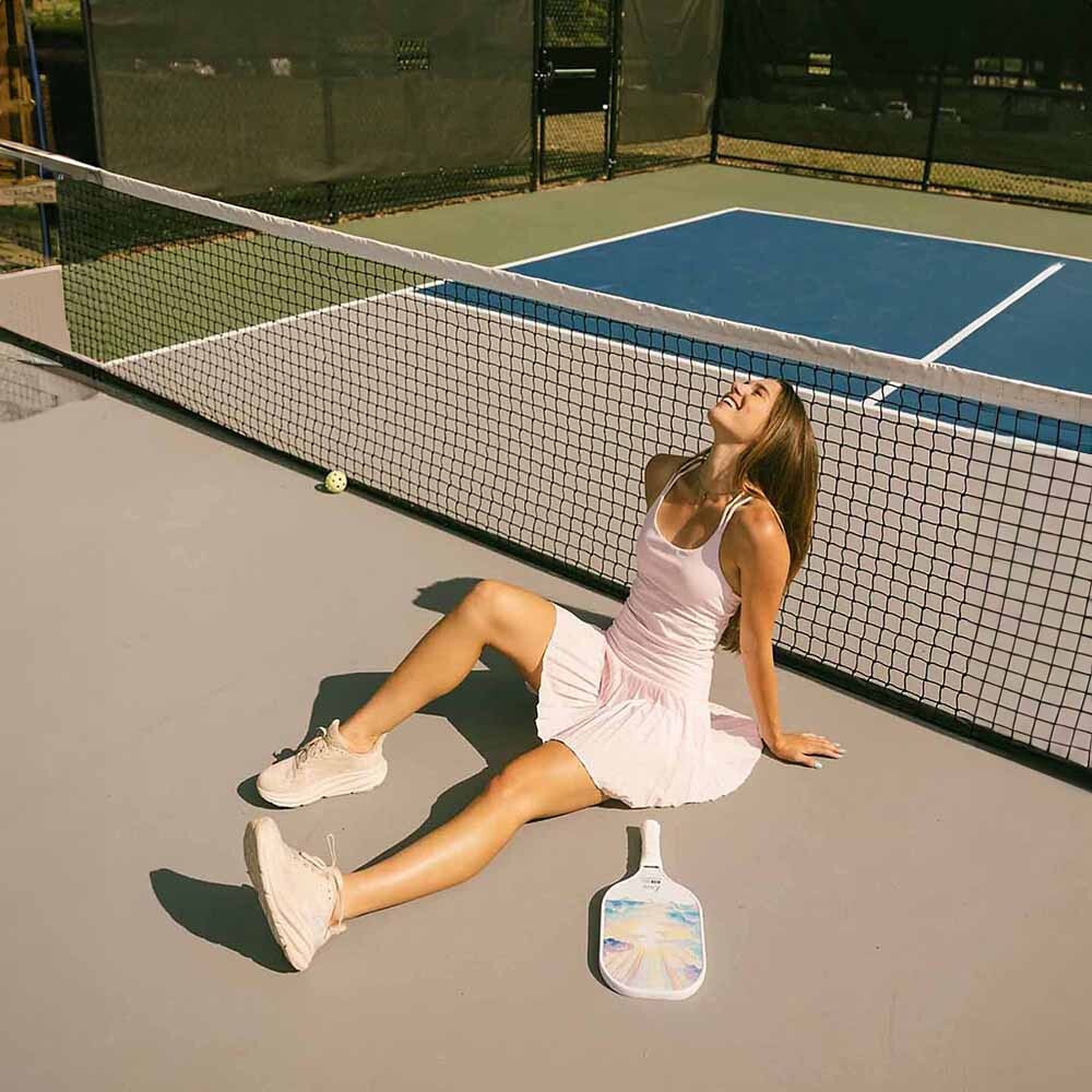 Falda Con Malla Hot Shot Pleated Skirt Classic Mini Mujer Soft Pink