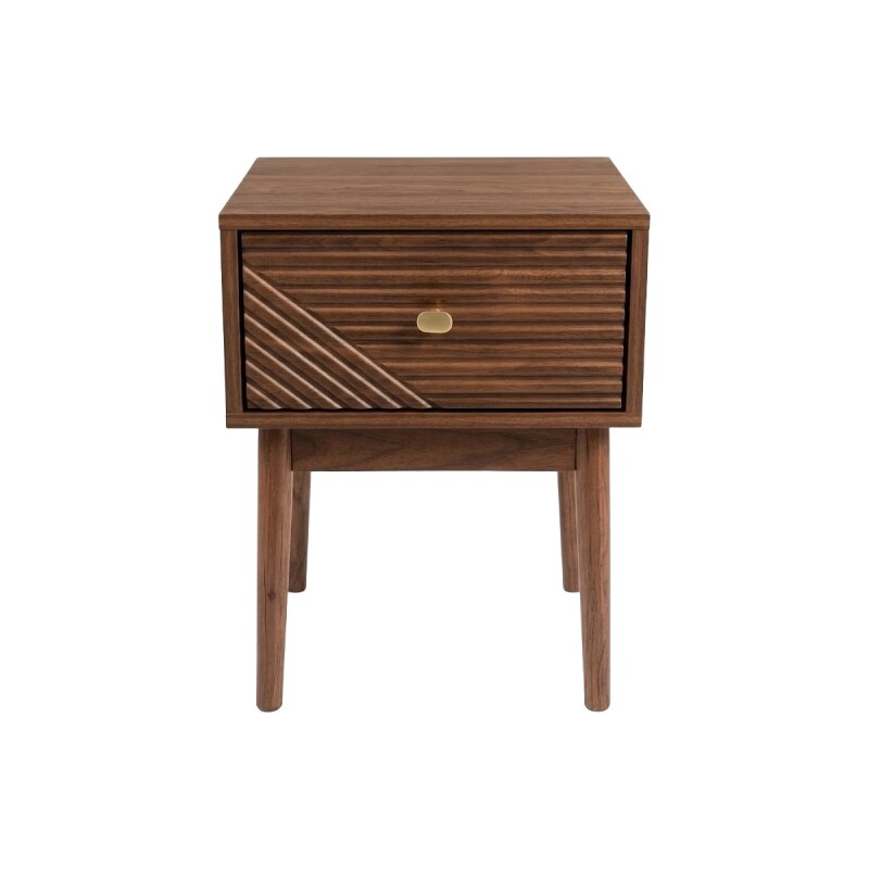 MESA DE LUZ TIFFANY MARRON Unica