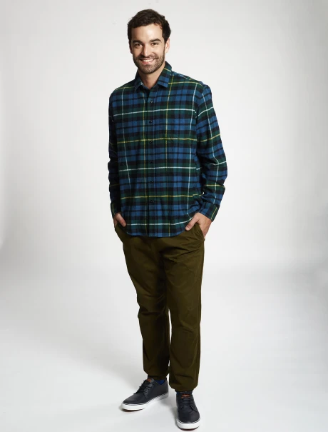 Pantalon jogger verde