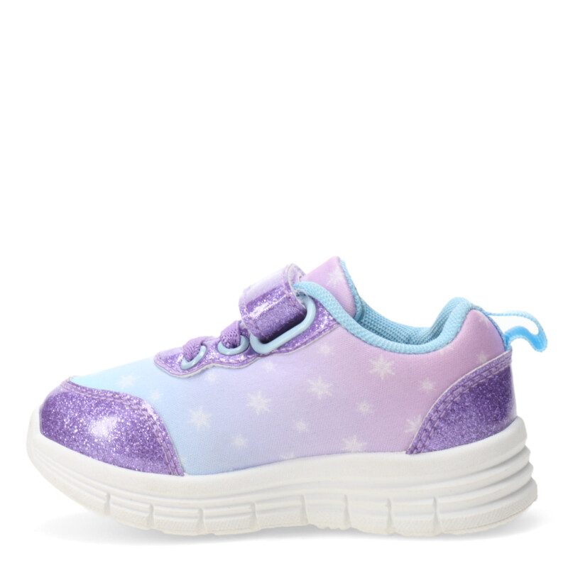 Championes Infantiles Disney Frozen Ice Magic Lila - Celeste