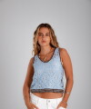 Blusa Clara celeste