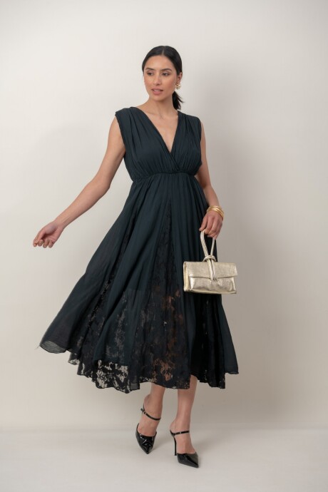 VESTIDO RITMO Negro