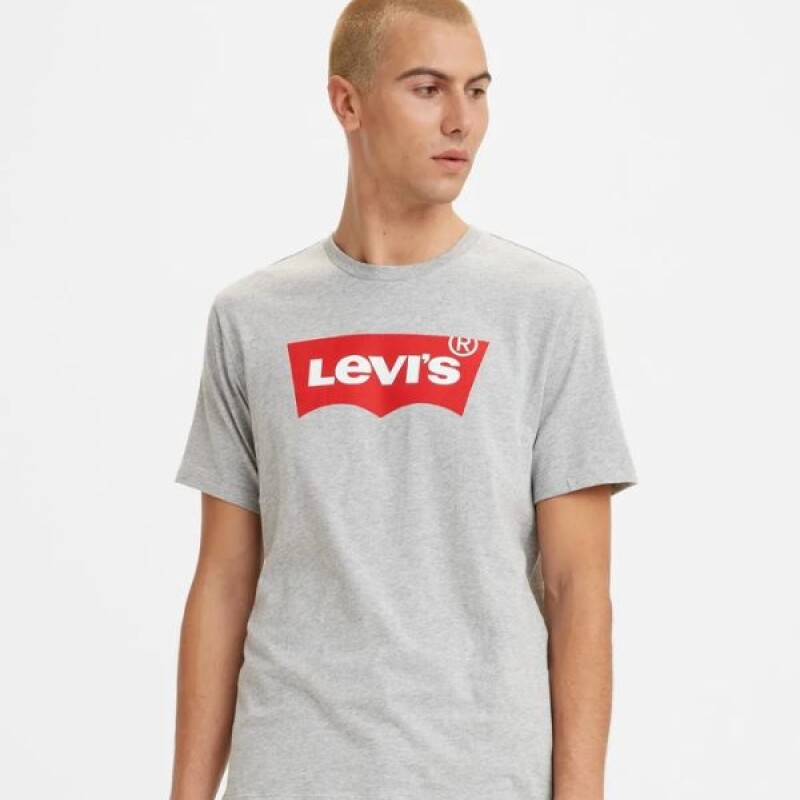 Remera Levi’s Graphic Set In Neck Batwing Gris
