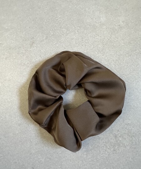 SCRUNCHIE SATIN VISÓN