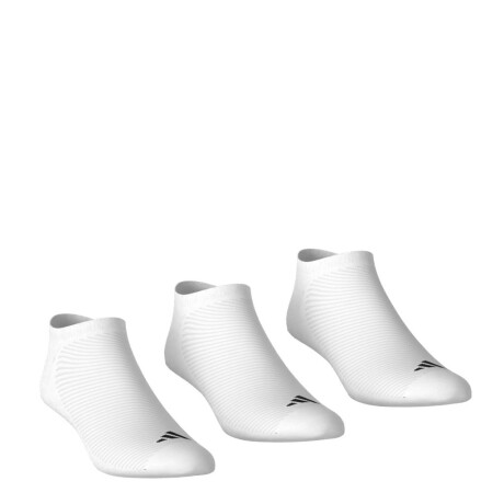 Medias Unisex Adidas Zoquete Invisible Show Blanco - Negro