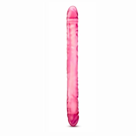 Doble Dildo Realístico B Yours 46 cm Rosado