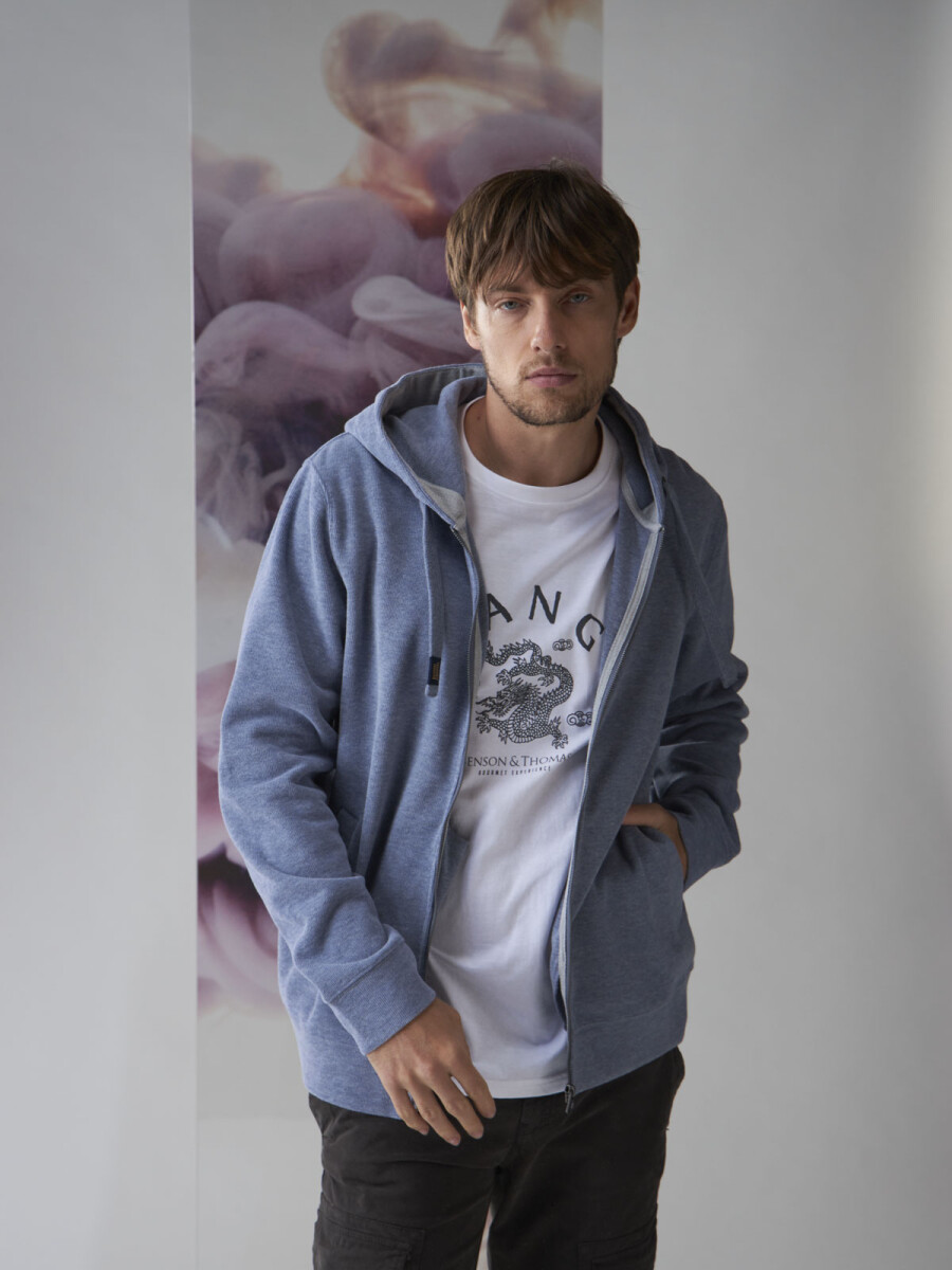 FLEECE HUNTER 4.0 - AZUL PIEDRA 