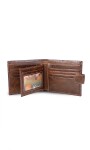 BILLETERA CUERO VULCANO WHISKY