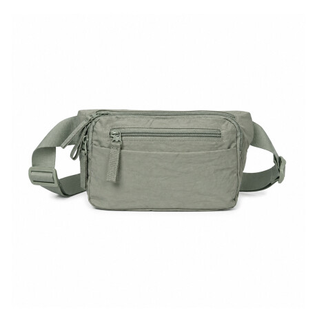 Riñonera ajustable con bolsillos Verde Agua