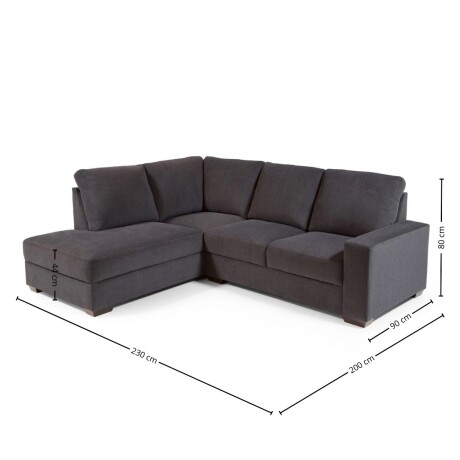 Rinconera Fabbi - Tela Aquaclean Sustentable - 2 + chaise A fabricar