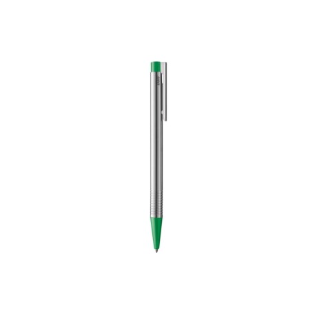 Lapicera Bolígrafo Ballpoint Logo Matt Acero Verde TM negro Lamy 0