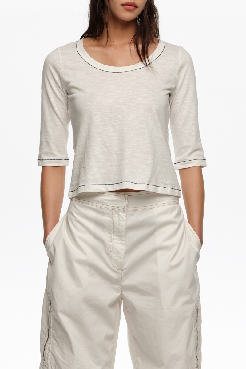 CAMISETA Marfil