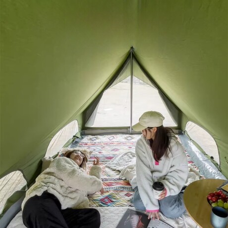 Carpa canadiense Nest para 4 personas - Blackdeer Verde