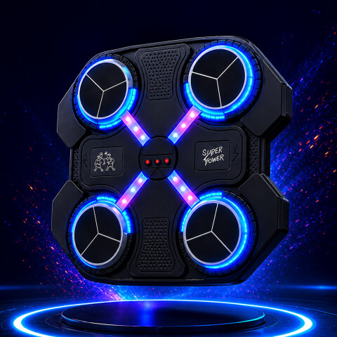 Maquina De Boxeo Infantil Bluetooth Bateria Musica Luz Maquina De Boxeo Infantil Bluetooth Bateria Musica Luz