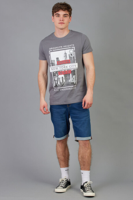 T-SHIRT GRANER PARADOX Gris Oscuro