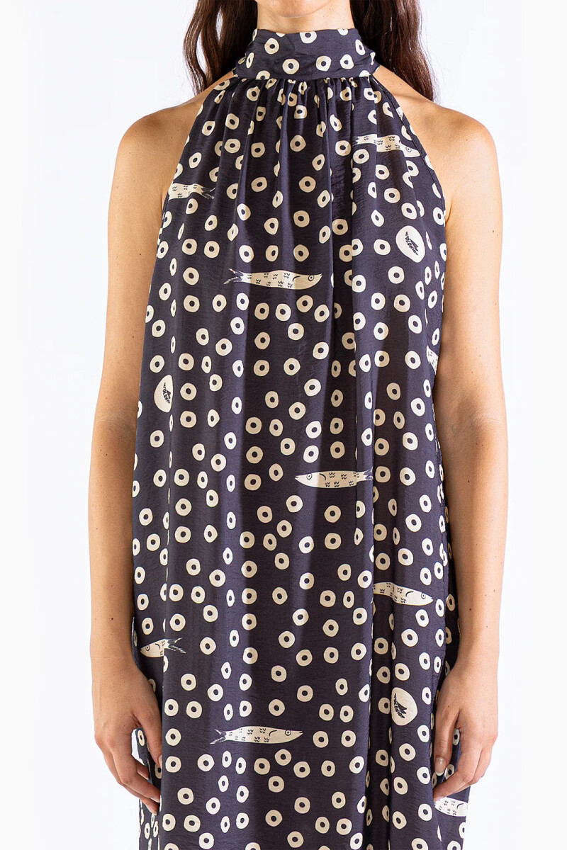 MICHU HALTER DRESS Life Aquatic