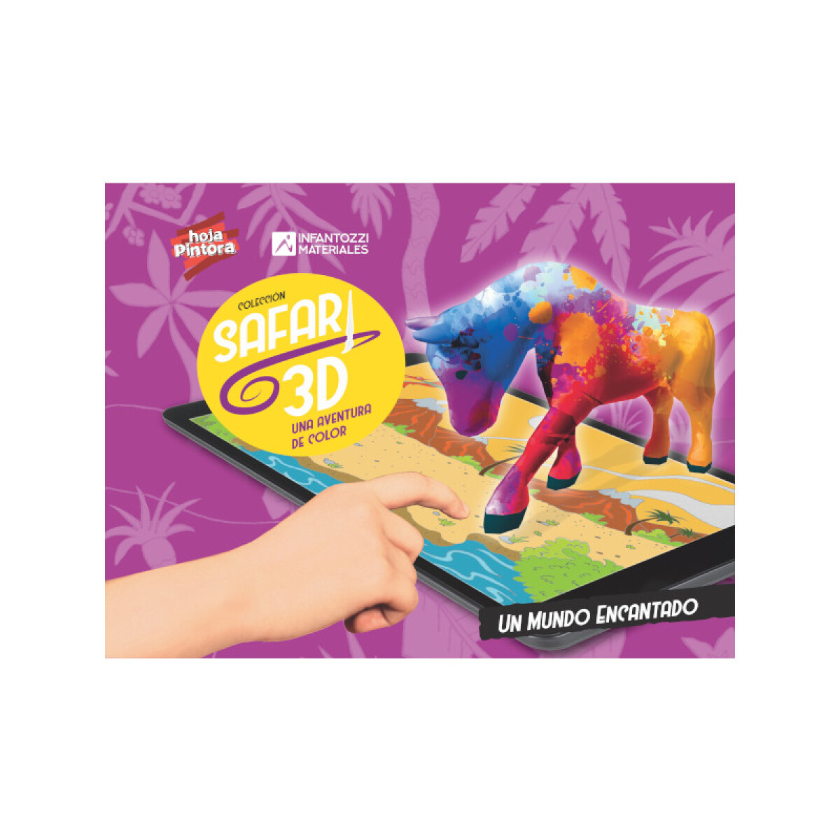 Libro Safari 3D Un mundo encantado 