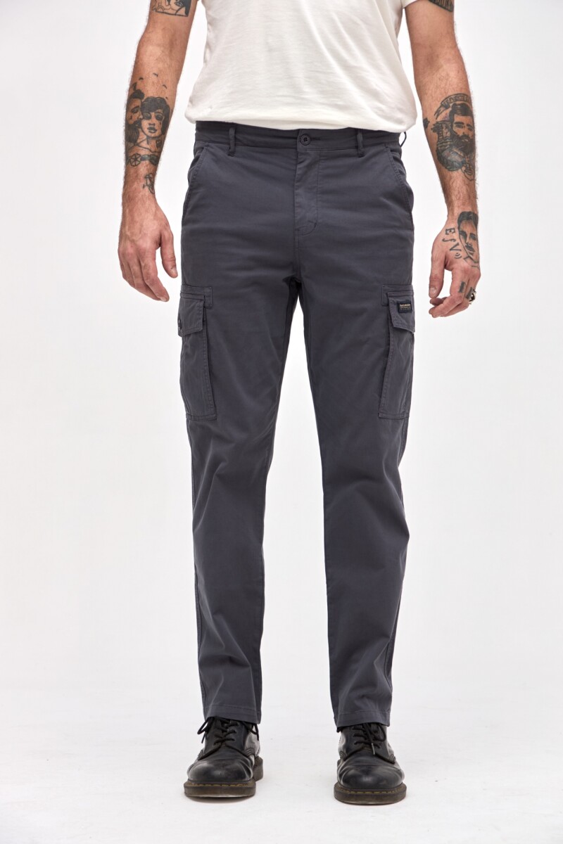 Pantalón cargo Roque I26 - Dark gray 