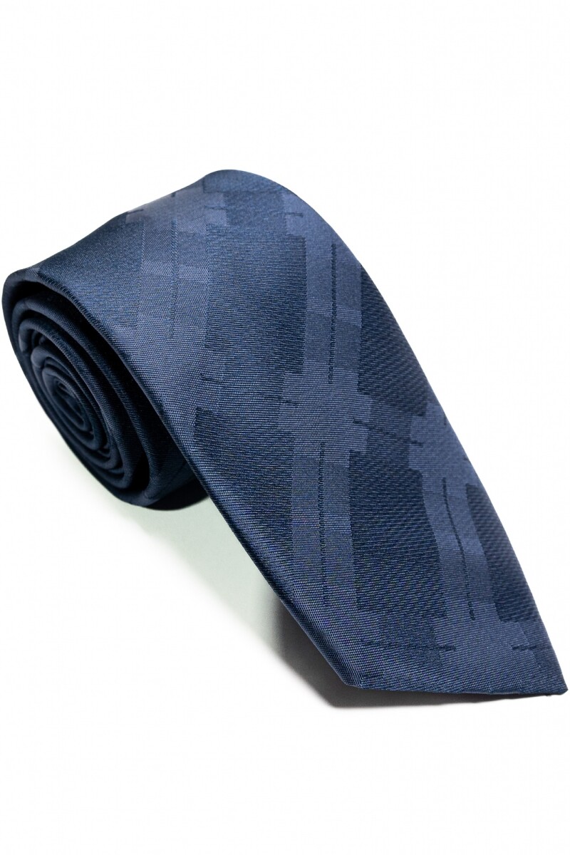 Corbata 8 cm AZUL