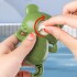 Juguete De Baño Rana Nadadora Con Movimiento Ducha Bebés Variante Color Verde