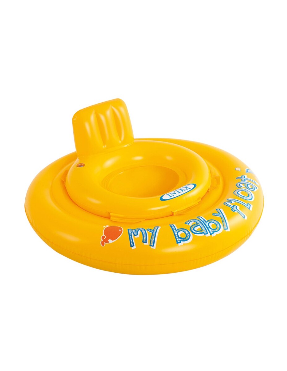 INTEX INFLABLE FLOTADOR PARA BEBE CIRCULAR 70 CMS DE DIAMETRO EDAD 6 A 12 MESES 