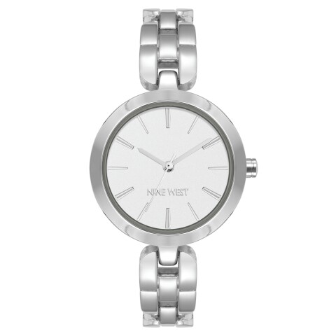 Analog Wristwatch Silver