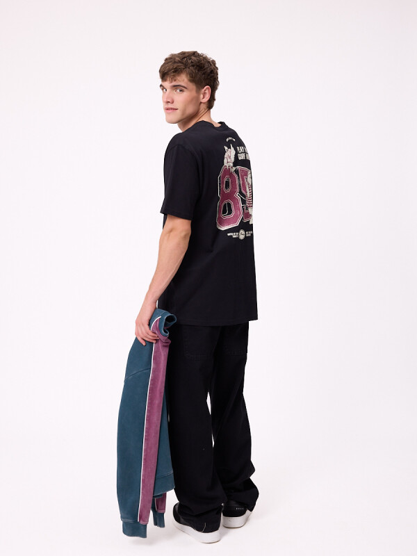 T-SHIRT KALBAR RUSTY Negro