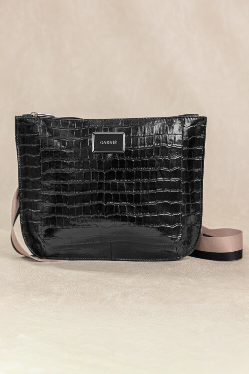Bandolera Laura Crocco Negro