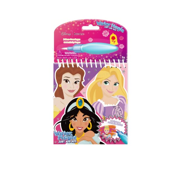 Libro de pintura con agua Princesas