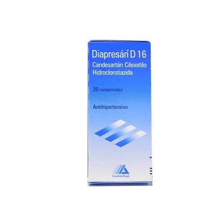 Diapresan D 16mg 20 COM Diapresan D 16mg 20 COM