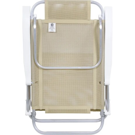 Silla Alta Bel Aluminio Comfort Poliéster De Pvc Ub BEIGE