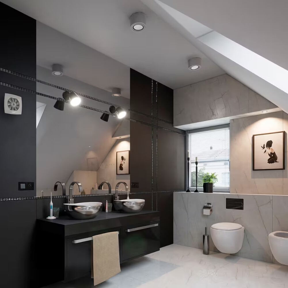 Extractor de bañoUC-10 Std.Silver Extractor De Bañouc-10 Std.silver