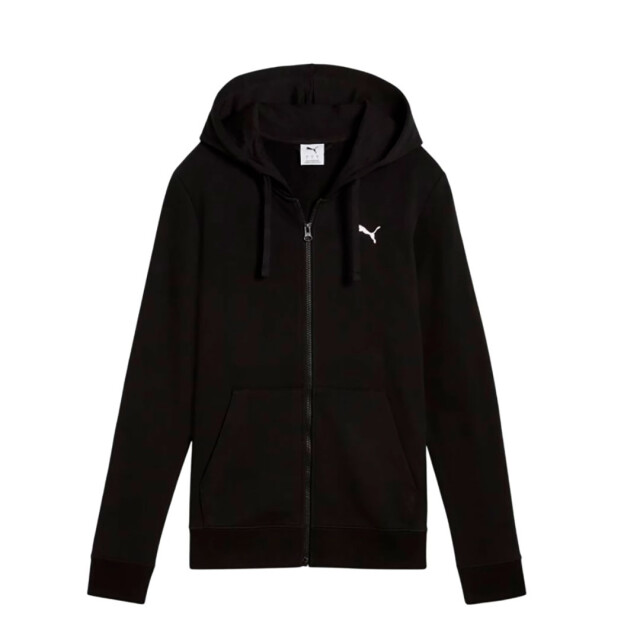 Campera de Mujer Puma Full Zip Hoodie Negro