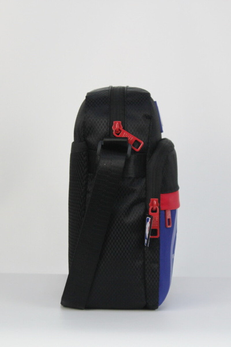 Morral clásico doble cierre Detroit Pistons - NBA Negro
