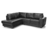 Sillón Lux - 3 Cuerpos Negro - Chaise Derecho