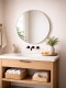 ESPEJO DECO PARA BAÑO BLANCO