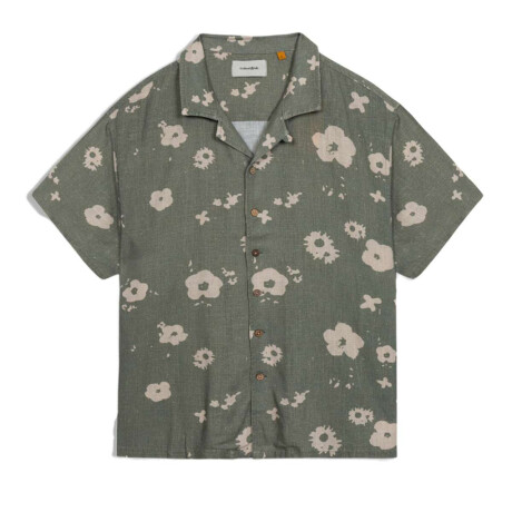 Camisa Critical Slide Splatter Resort Verde